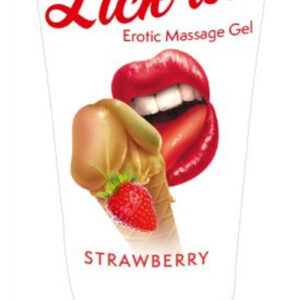 EROTIC MASSAGE GEL STRAWBERRY 50ml