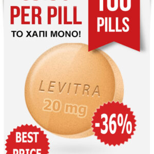 Levitra Vardenafil 20 mg - tablets (4 X 25pack) 100pcs