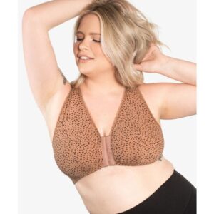 Leading Lady - The Meryl Cotton Front-Closure Comfort & Sleep Bra LL110MCLT