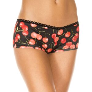 Music Legs Cherry Print Tanga ML114