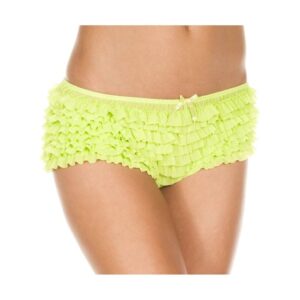 Music Legs Soft Ruffle Tanga ML117