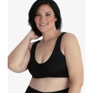 Leading Lady - The Laurel Seamless Comfort Front-Closure Bra LL119-BKOK