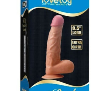 LOVETOY Real Extreme Extra Girth Dildo 8.5″