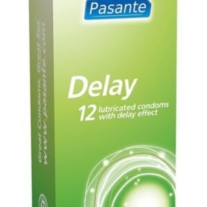 Pasante Delay: Condoms, 12-pack