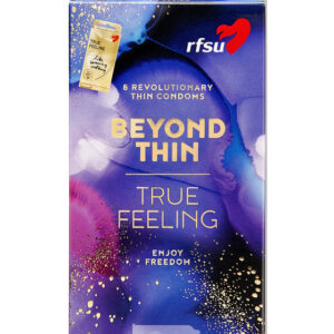 RFSU Beyond Thin: True Feeling Condoms, 8-pack