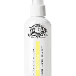 Touché Massage Oil/Lubricant, Freezeable/Eatable, Banana