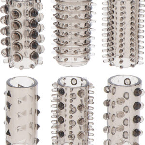 Toy Joy: Power Penis Sleeve Set, grey