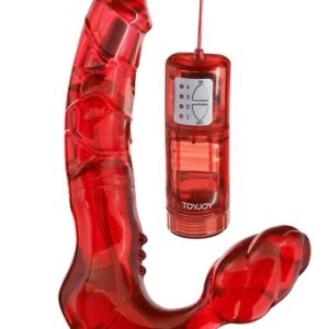 Toy Joy: Bend Over Boyfriend, Vibrator, red