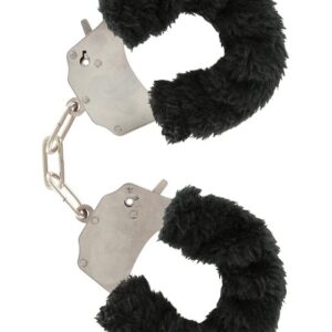 Toy Joy: Furry Fun Cuffs Plush, black