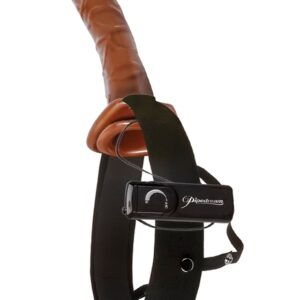 Pipedream Fetish Fantasy: Chocolate Dream, Vibrating Hollow Strap-On