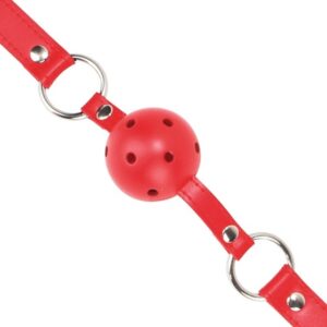 Ouch!: Ball Gag, red