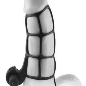 Pipedream Fantasy X-Tensions: Deluxe Silicone Power Cage, black