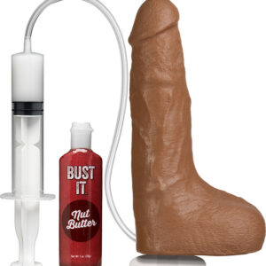 Doc Johnson: Bust It, Squirting Realistic Cock, 21 cm, dark