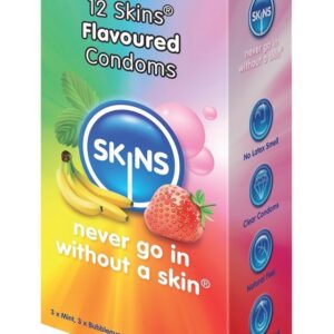 Skins Flavoured: Condoms, 12-pack