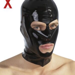 Black latex hood