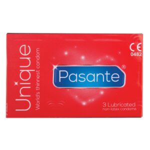 Pasante Unique Latexfree Condoms 3pcs