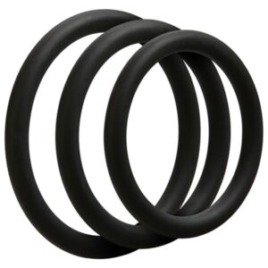 3 C-Ring Set - Thin - Black