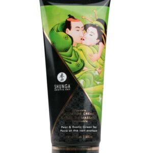 Shunga - Kissable Massage Cream - Pear & Green Tea