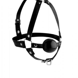 Head Harness With Ball Gag