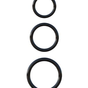 Silicone 3-Ring Stamina Set