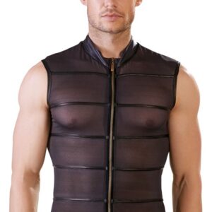 Powernet Shirt With Wetlook Stripes