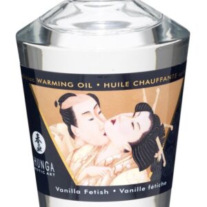 Shunga - Aphrodisiac Warming Massage Oil Vanilla Fetish - 100 ml
