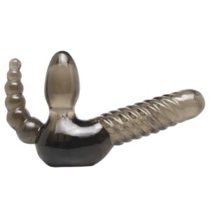 Strapless Strap-On with Anal Stimulator