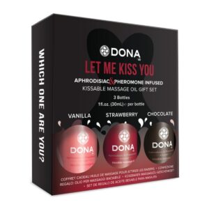 Dona Massage Oil Gift Set - 3 x 30 ML