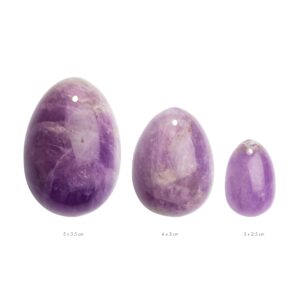 La Gemmes - 3-part Yoni Egg Set - Amethyst
