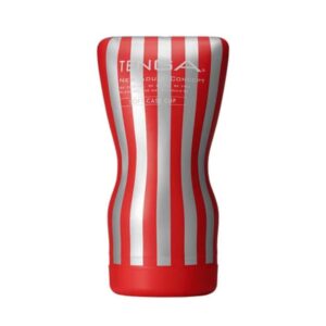TENGA - Soft Squeeze Tube Cup - Red/White