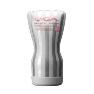 TENGA - Soft Squeeze Tube Cup - Silver/White