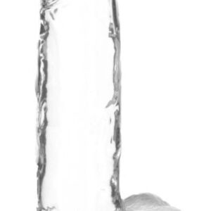 Crystal Addiction - Transparent Dildo - 19 cm