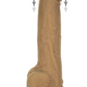 Naked Addiction - Realistic Thrusting Dildo with Remote Control - 23 cm