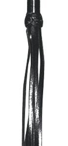 Leder Peitsche mit Holzgriff