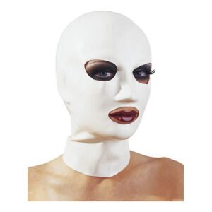 Latex Hood White S-L