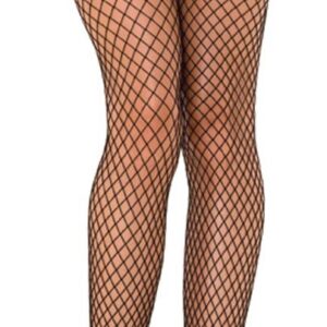 Diamond net thigh high