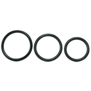 S&M Nitrile Cock Ring 3 Pack
