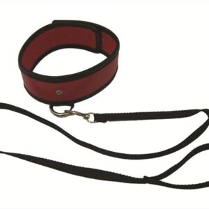 S&M Red Leash & Collar