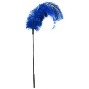 Ostrich Tickler Royal Blue