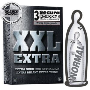 Secura XXL Extra 3pcs