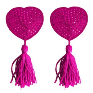 Nipple Tassels Heart Pink