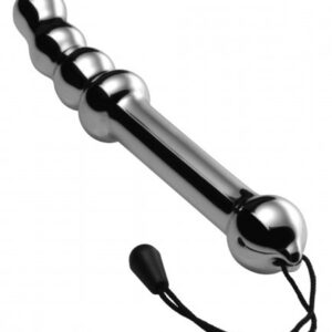 Chrome Dipped Glass Pleasure Probe