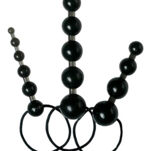 Tripled Anal Beads Set