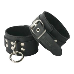 Strict Leather Suede Lined Cuffs