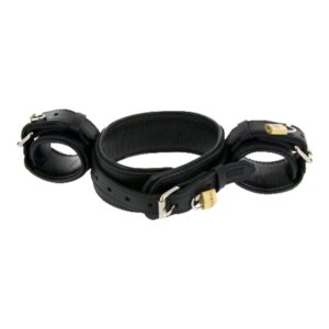 Strict Leather Wrist to Neck Restraint