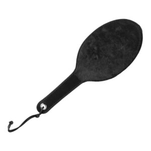 Strict Leather Round Fur Lined Paddle