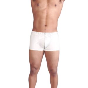 Men's Vinyl Pants white