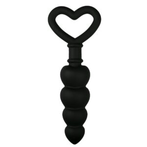 Heart Plug Black