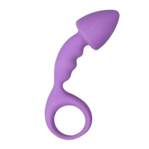 Silicone Prostate Dildo Purple