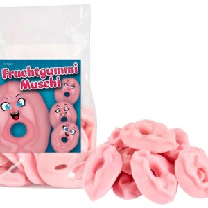 Pussy Shaped Fruit Wine Gums